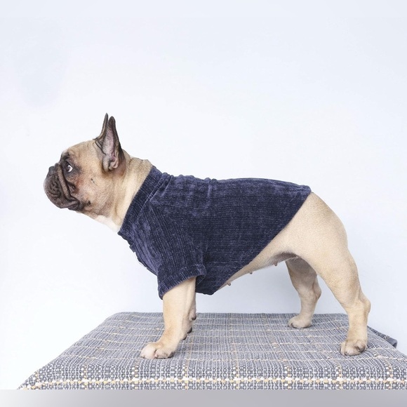NWT Large Plus Navy Blue Dog sweater - Picture 3 of 10